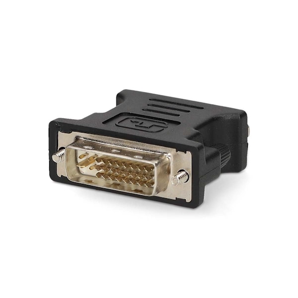 Nedis DVI-sovitin | DVI-I 24+5-Pin Uros | VGA Naaras | Niklattu | Suora | PVC | Musta | Laatikko
