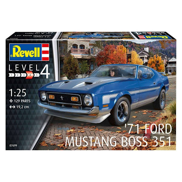 Revell 71 Ford Mustang Boss 351