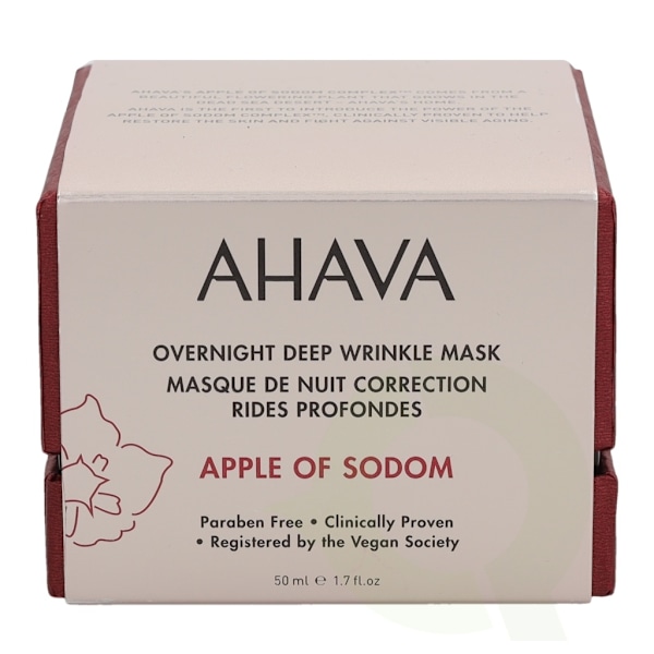 Ahava Apple of Sodom Overnight Deep Wrinkle Mask 50 ml Paraben Free