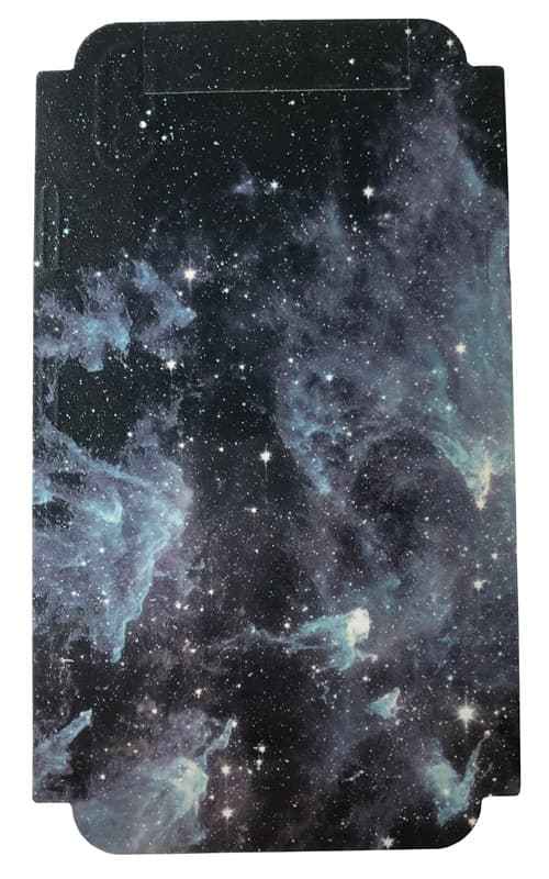 Skin til Iphone XR Space - Blå Blå
