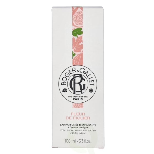 Roger & Gallet Fleur De Figuier Wellbeing Fragrant Water 100 ml Natural Spray