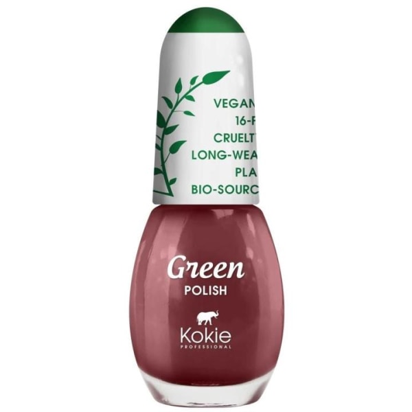 Kokie Green Nail Polish - Wild Rose