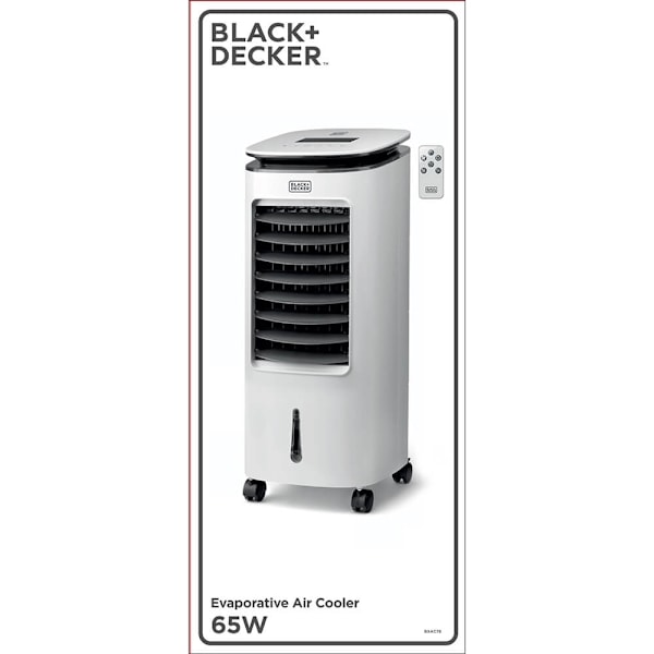 BLACK+DECKER Luftkøler LED Display Effekt 65 W Hvid