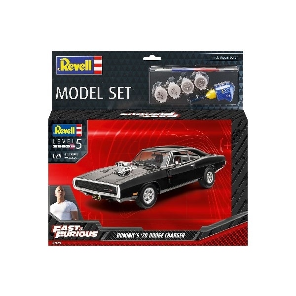Revell Model Set Fast & Furious - Dominic's 1970 Dodge Ch