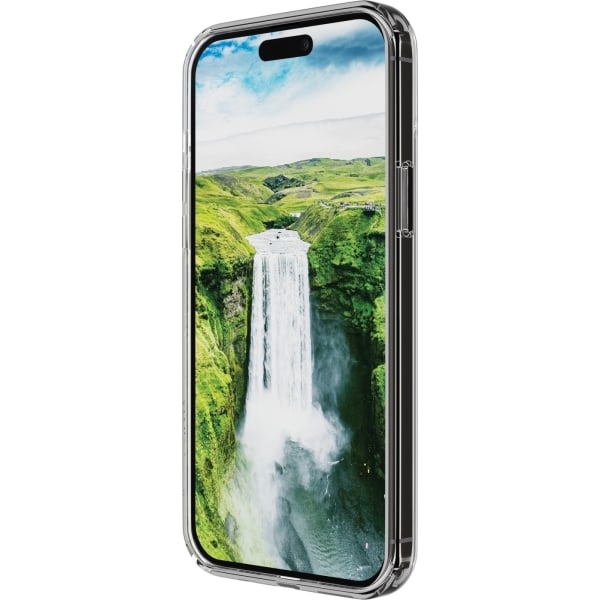 dbramante Iceland Ultra D3O MagSafe-skyddsfodral, iPhone 15, tra Transparent