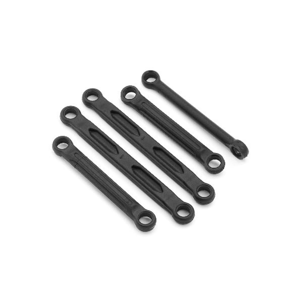 BLACKZON Front Upper Lings + Steering Links + Servo Link