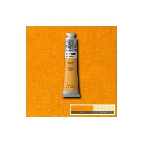 WINSOR Winton oil 200ml cadmium yellow hue 109