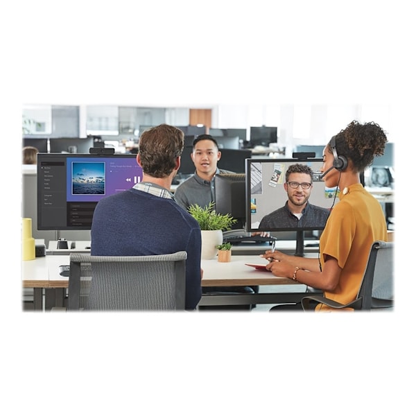 Logitech Zone Wired UC Headset Headband USB Type-C Musta