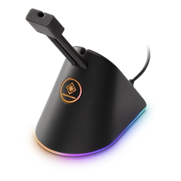 deltaco_gaming Mouse Bungee, svart/RGB Svart