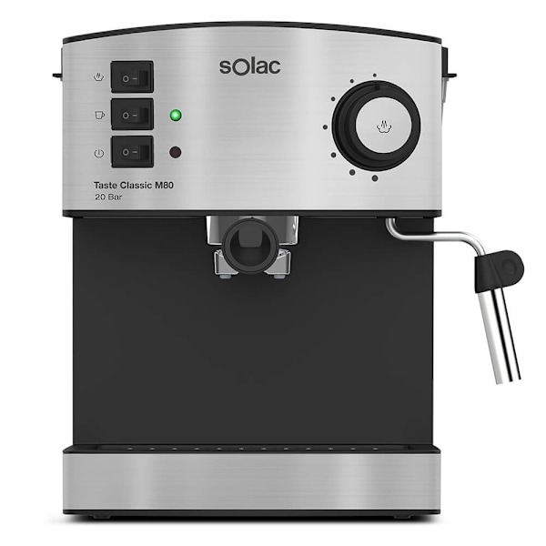 SOLAC Espressomaskin Taste Classic M80 Inox