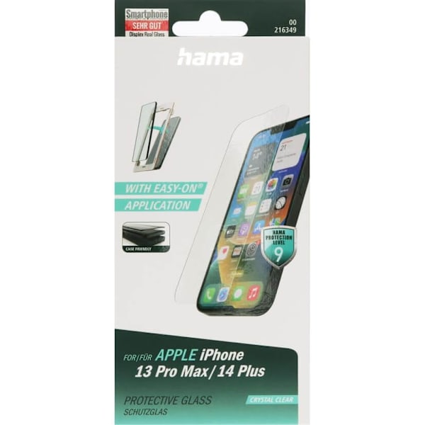 Hama Screen Protector Premium iPhone 14 Plus Transparent