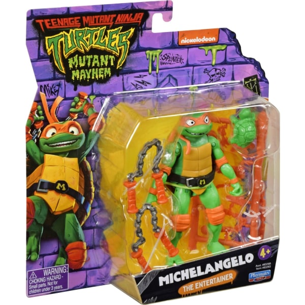 Teenage Mutant Ninja Turtles: Mutant Mayhem Michelangelo-figur