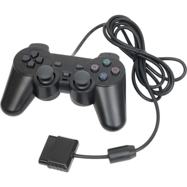 Ohjain Playstation 2:lle (musta)