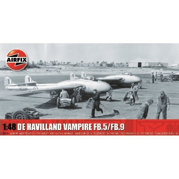 AIRFIX De Havilland Vampire FB.5/FB.9