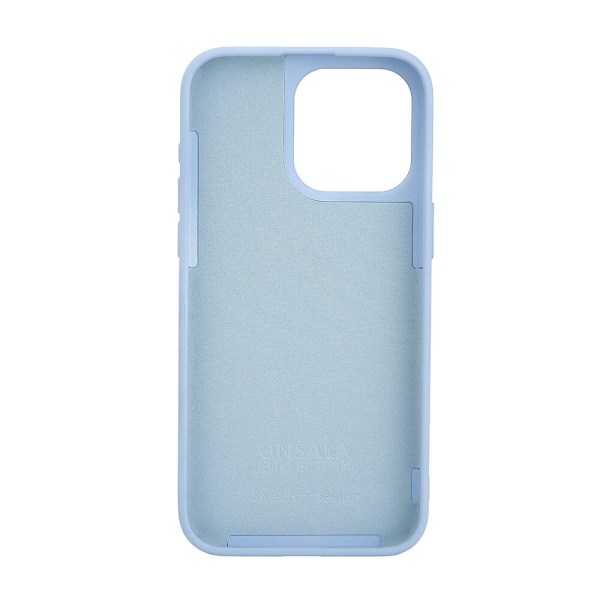 ONSALA Back Sil Touch Recycled MagSerie iPhone 15 Pro Max Light Blue Blå