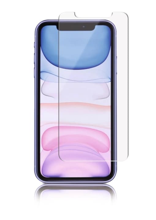 moba iPhone XR/11, härdat glas Transparent