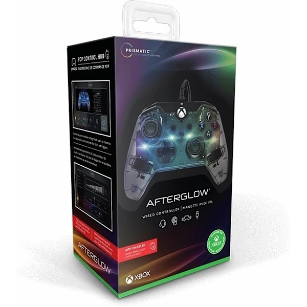 PDP Afterglow Wave Trådløs Spilcontroller til Xbox & Windows 10/11,