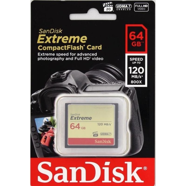 SANDISK CF Extreme 64 GB 120MB/s UDMA7