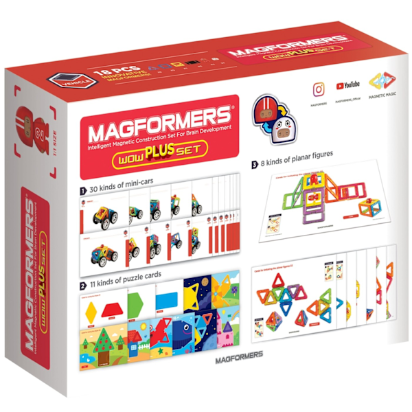 Magformers Wow Plus Set (707020)