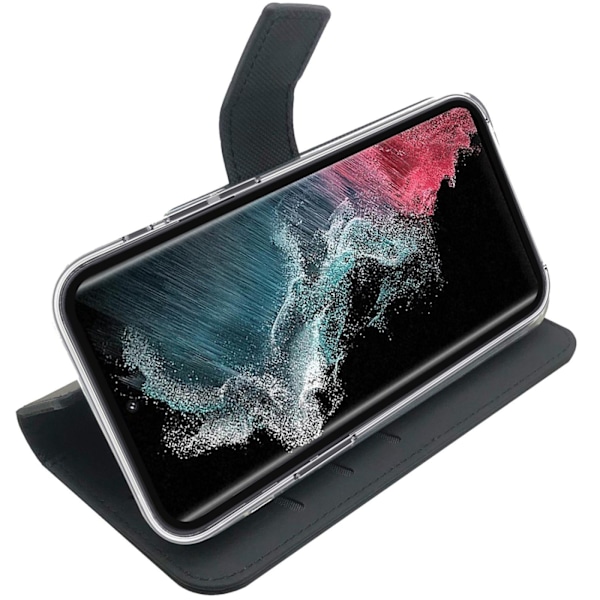Celly Wallet Case Galaxy S23 5G Svart Svart