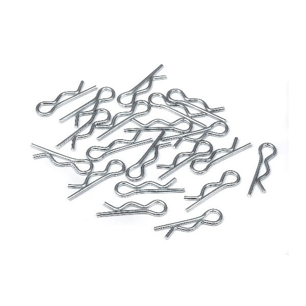 HPI Body Pin (6Mm/Silver/Medium/20Pcs)