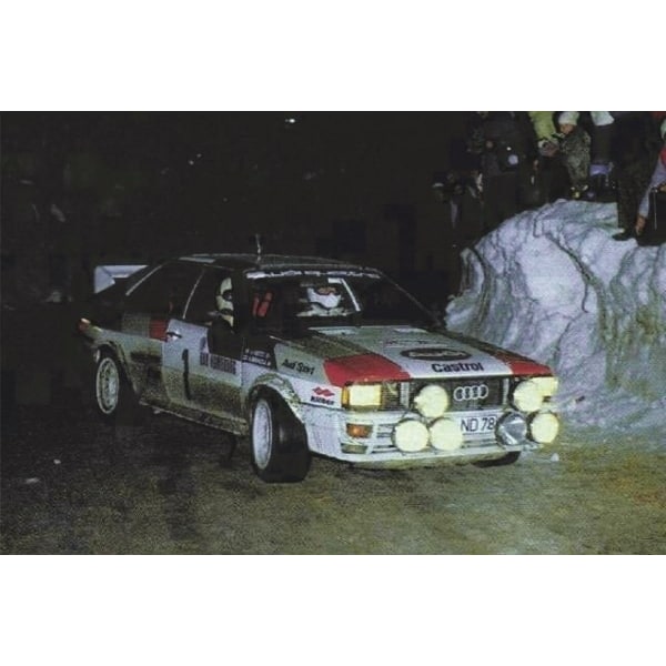 Italeri 1:24 AUDI QUATTRO RALLY