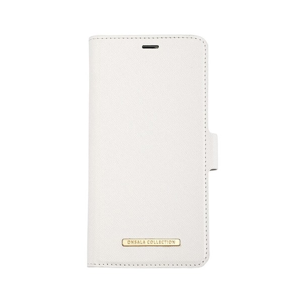 Onsala Mobilfodral Saffiano White - iPhone 11 Pro Max Vit