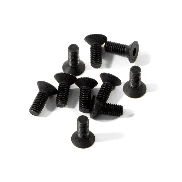 HPI Flat Head Screw M3X8Mm (Hex Socket/10Pcs)