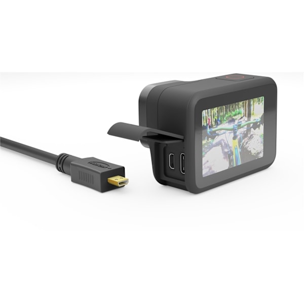 Goobay Höghastighets HDMI™-kabel med Ethernet (Micro, 4K @ 60 Hz) HDMI™-kontakt (typ A) > HDMI™-mikrokontakt (typ D), 2 m