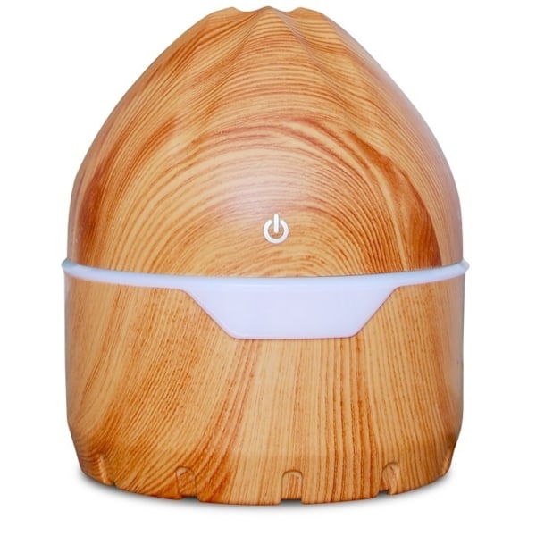 Aroma Diffuser/Fugter i trædesign, Lyst træ