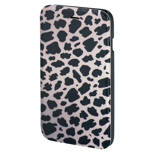 HAMA Mobil Wallet DesignLine iPhone 6/6S Leopard Grå Svart