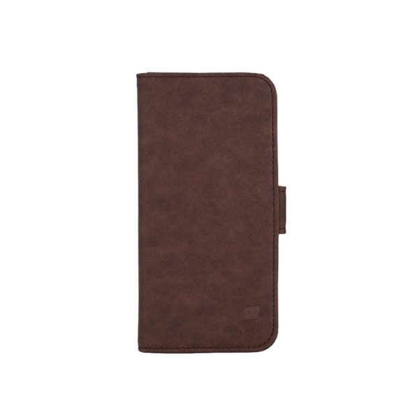 GEAR Classic 3 card Recycled MagSerie iPhone 15 Pro Brown Brun