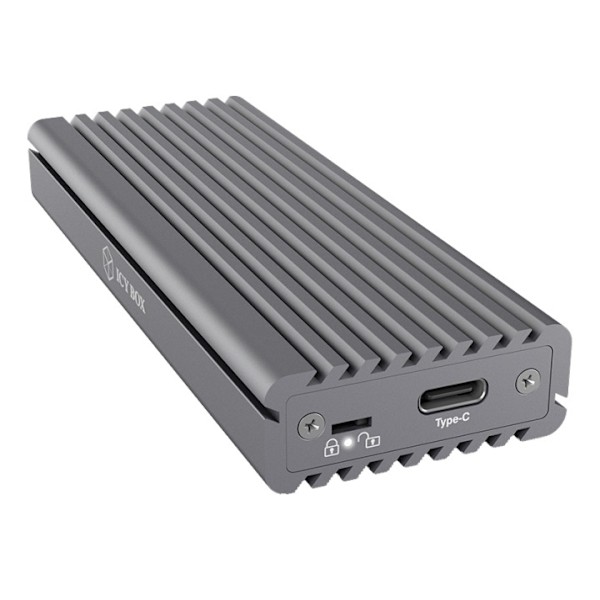 External Type-C™ aluminium enclosure for M.2 NVMe SSD