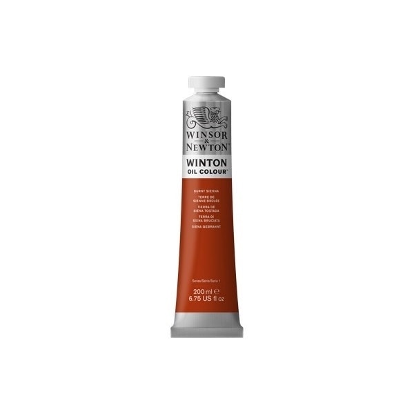 WINSOR Winton oil 200ml burnt sienna 074