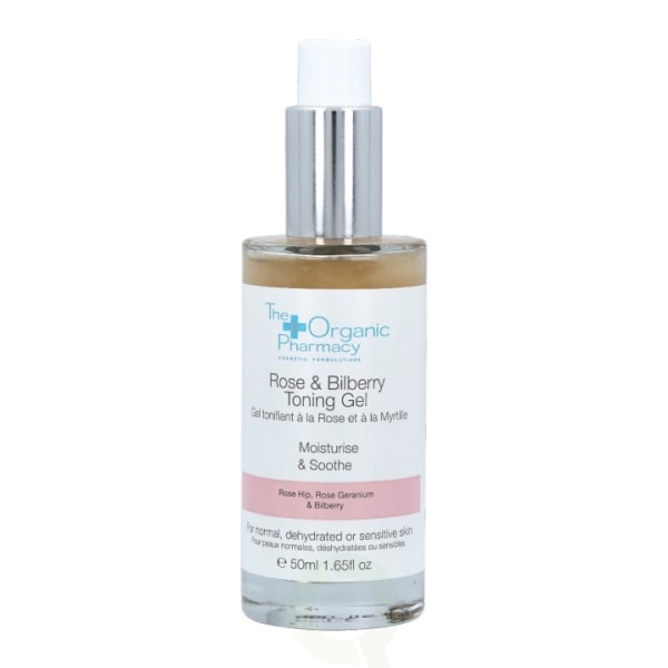 The Organic Pharmacy Rose & Bilberry Toning Gel 50 ml Helps Hydr