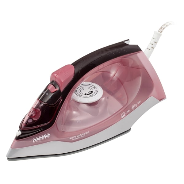 Mesko rosa ångstrykjärn, 2600 W