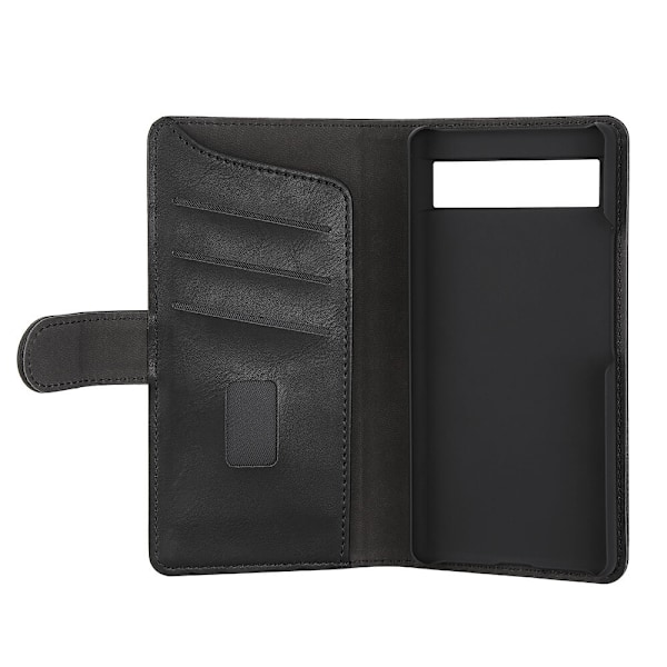 GEAR Classic Wallet 3 card Google Pixel 6a Black Svart