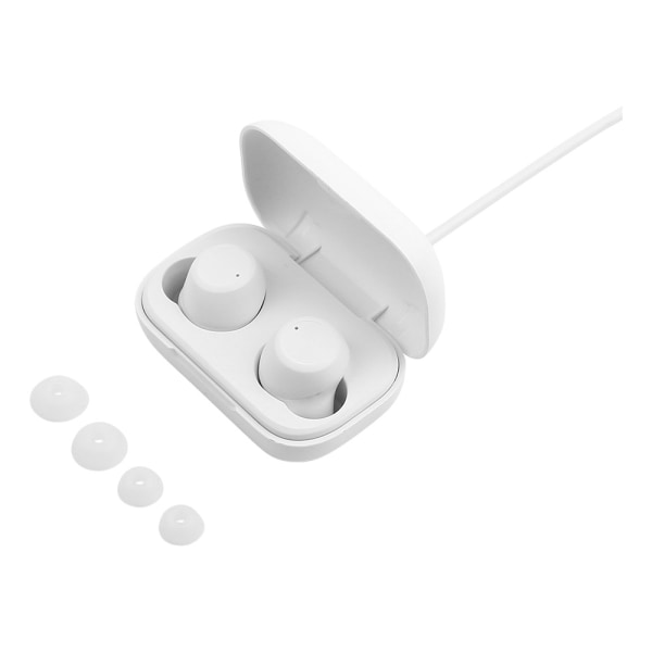 STREETZ Wireless in-ear earbuds with charging case, BT 5, TWS, white Vit