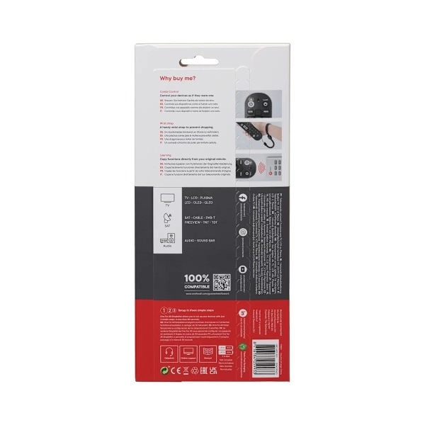 One For All URC 6820 Universal Remote Control Zapper+