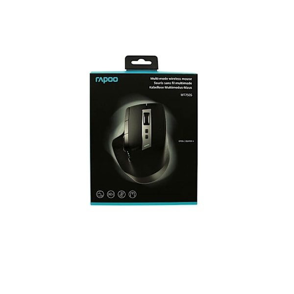 Rapoo Mouse MT750S  Wireless Multi-Mode Black