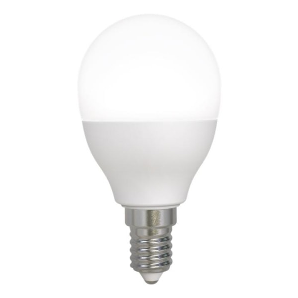 DELTACO SMART HOME LED-lampa, E14, G45, WiFI, 5W, dimbar, vit