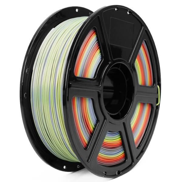 FLASHFORGE PLA Silke 1,75 mm Rainbow 1,0KG 3D Print Filament