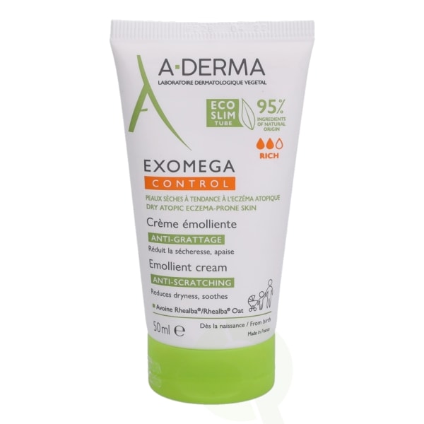 A-Derma Exomega Control Blødgørende Creme 50 ml