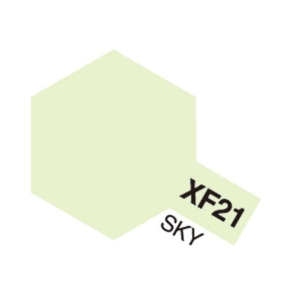Tamiya Acrylic Mini XF-21 Sky (Flat) Grön