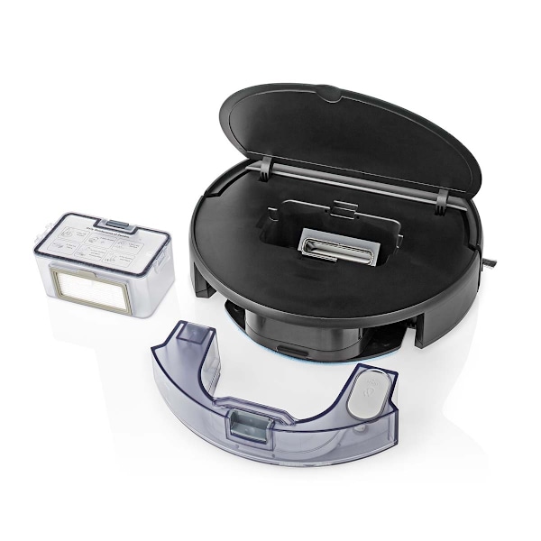 Nedis SmartLife Robot Dammsugare | Slumpmässigt | Wi-Fi | Kapacitet insamlingsreservoir: 0.2 l | Automatisk laddning | Maximal användningstid: 110 min