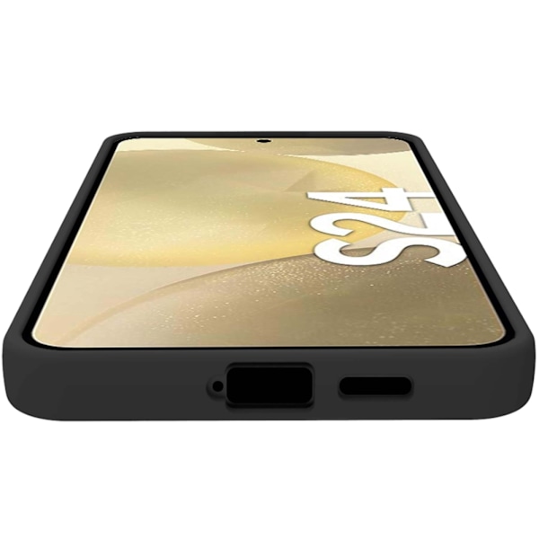 Celly Cromo Soft gummi etui Galaxy S24 5G Sort Svart