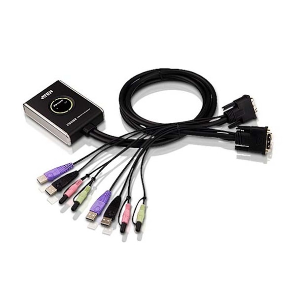 2-Port KVM Switch Sort