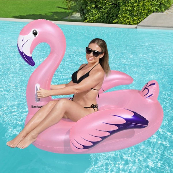 Bestway Badedyr 1.53m x 1.43m Luksus Flamingo
