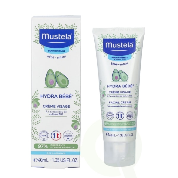 Mustela Hydra Bebe Facial Cream 40 ml Normal Skin
