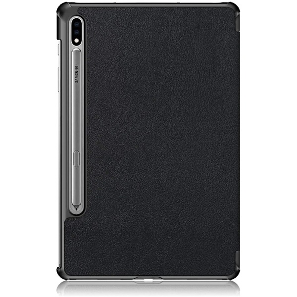 Tri-fold fodral med stativfunktion för Galaxy Tab S7 11", Svart Svart